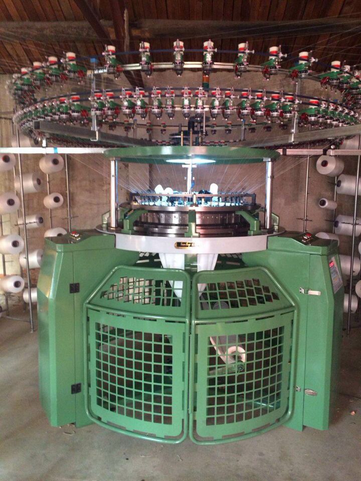 预防针织大圆机隐横条产生的原因与解决方法